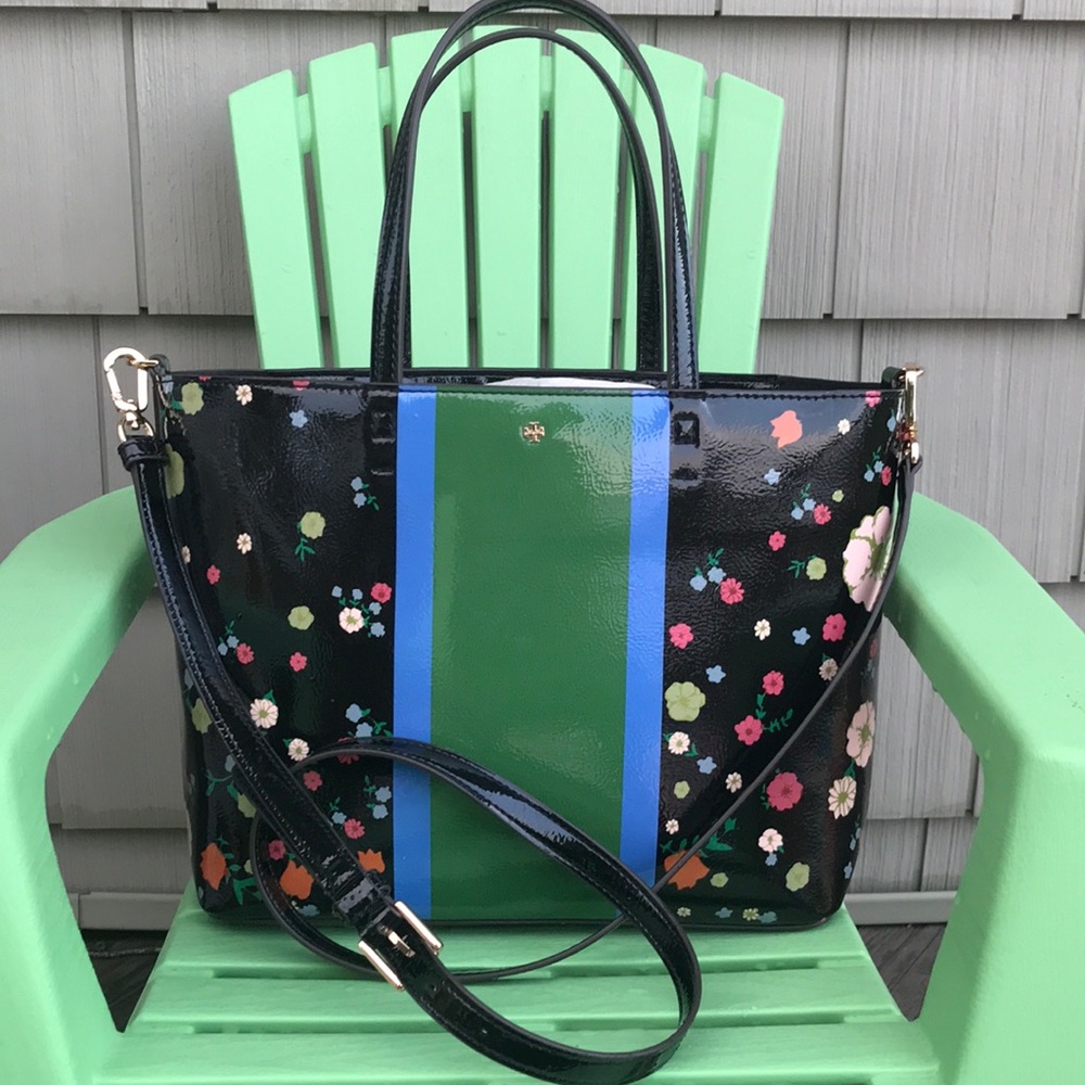 Beautiful FloralTory Burch Hand Bag